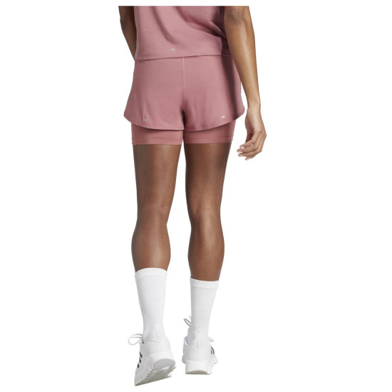 Adidas Γυναικείο σορτς Own the Run 3-Stripes 2in1 Shorts